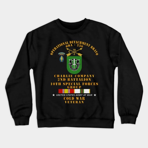 ODB 230 - C Co, 2nd Bn 10th SFG w COLD SVC Crewneck Sweatshirt by twix123844